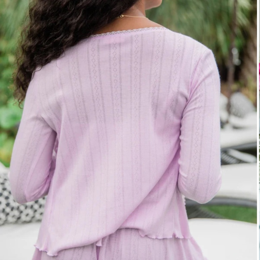Lavender Lounge Set (3 piece) - Picture 3 of 6